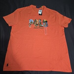 Polo Ralph Lauren Embroidered Spell Out Shirt